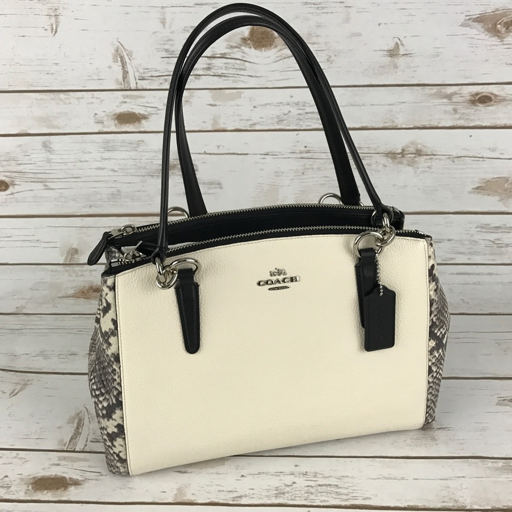 Coach Small Christie Carryall Bag 🌸H/P🌸